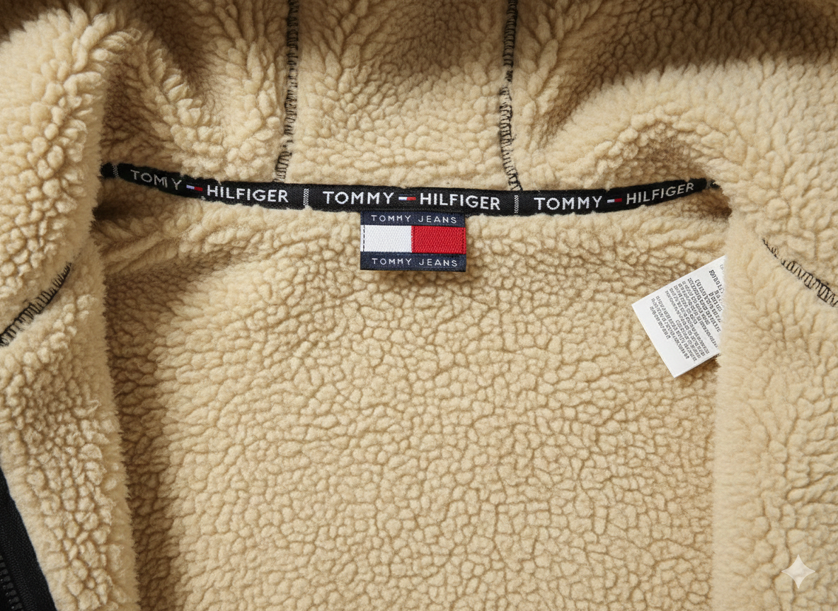 Tommy Hilfiger™ Unisex Sherpa-Lined Hoodie Jacket