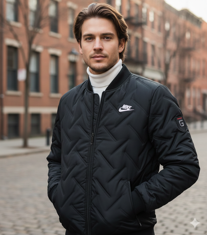 Nike™ Sportswear Quilted Bomber Jacket