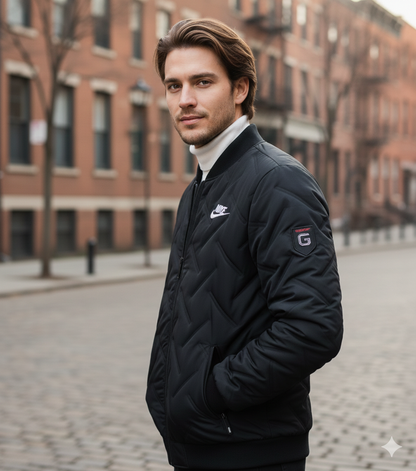 Nike™ Sportswear Quilted Bomber Jacket