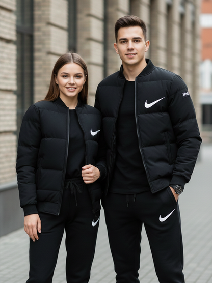 Nike™ Unisex Puffer Tracksuit Set