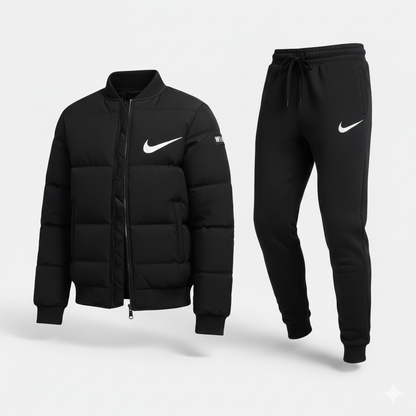 Nike™ Unisex Puffer Tracksuit Set