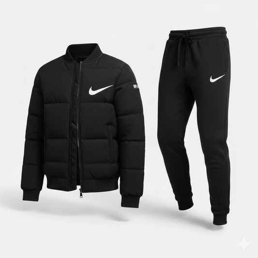 Nike™ Unisex Puffer Tracksuit Set