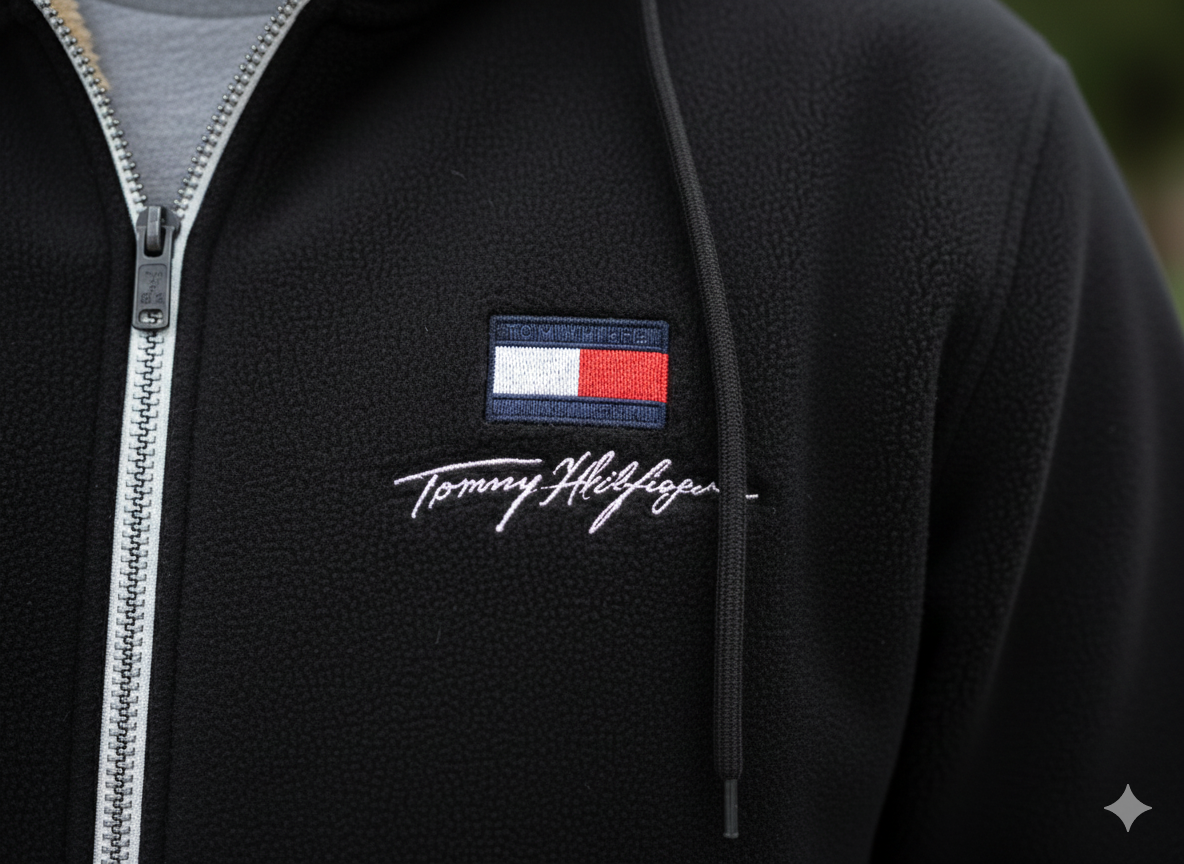 Tommy Hilfiger™ Unisex Sherpa-Lined Hoodie Jacket